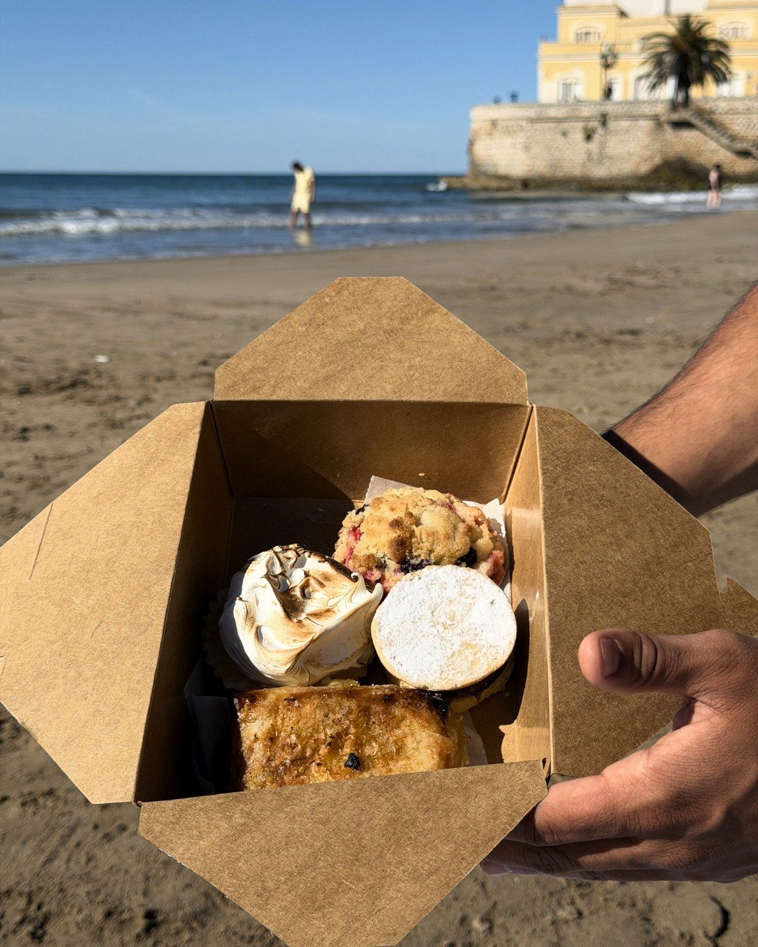 Empanadas recién horneadas
